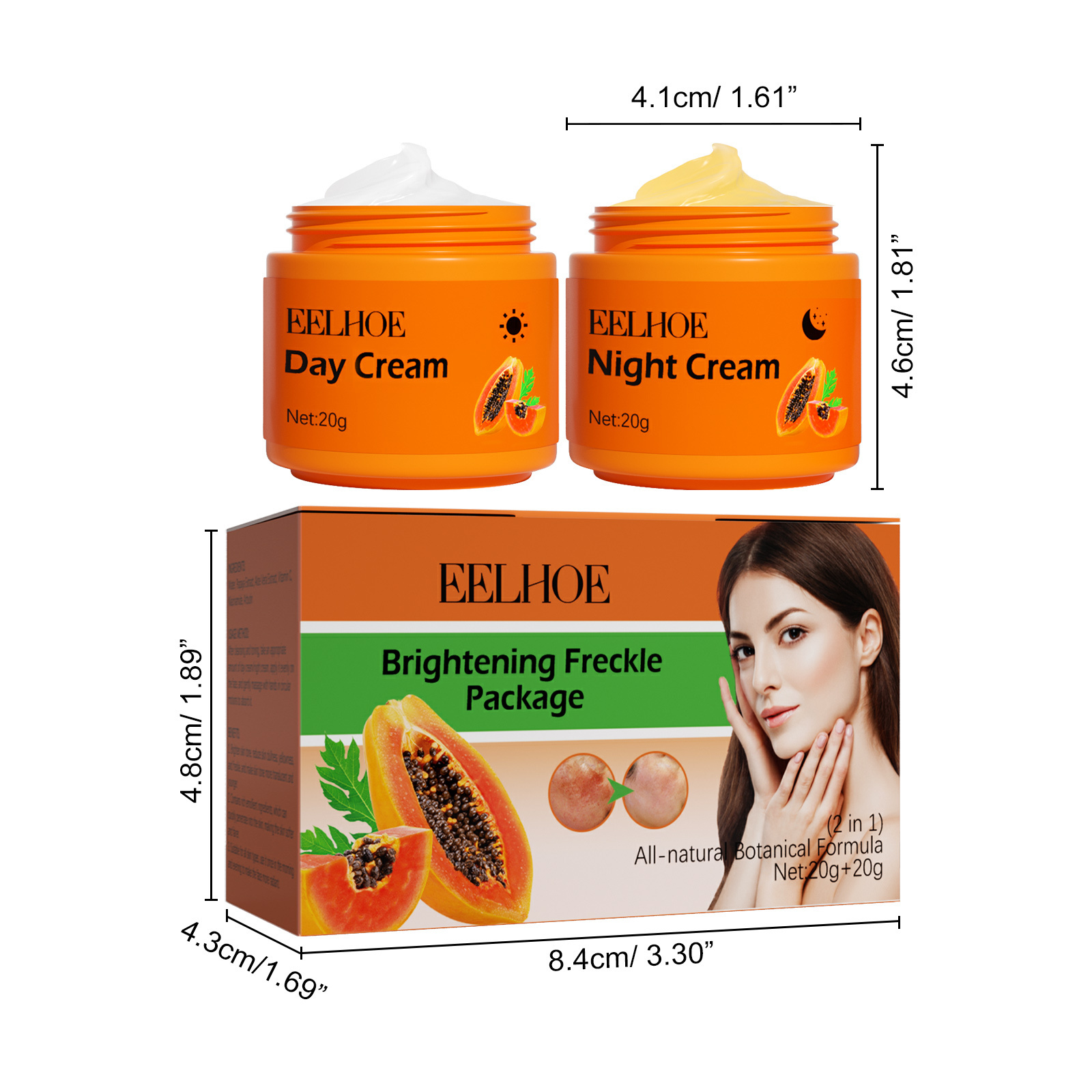 EELHOE Papaya Freckle Cream